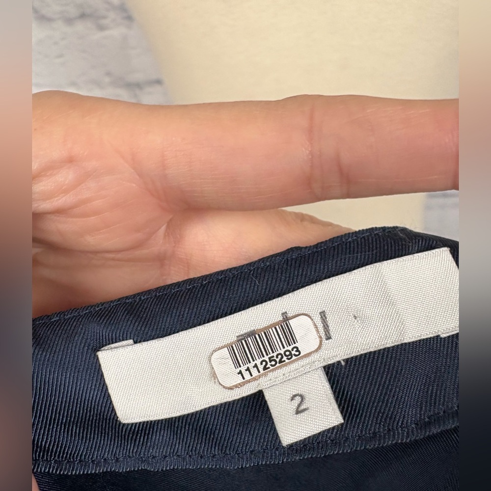 Tibi Blue Colorblock Shirred Cami size 2 - Picture 6 of 6